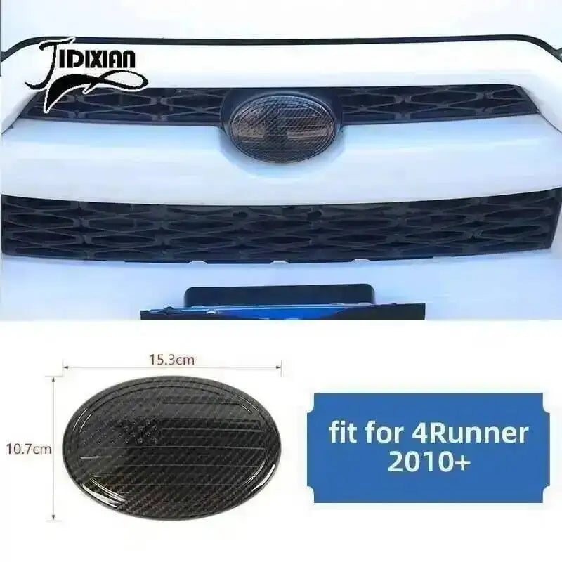 Black carbon fiber grain interior and exterior decoration for Toyota 4Runner