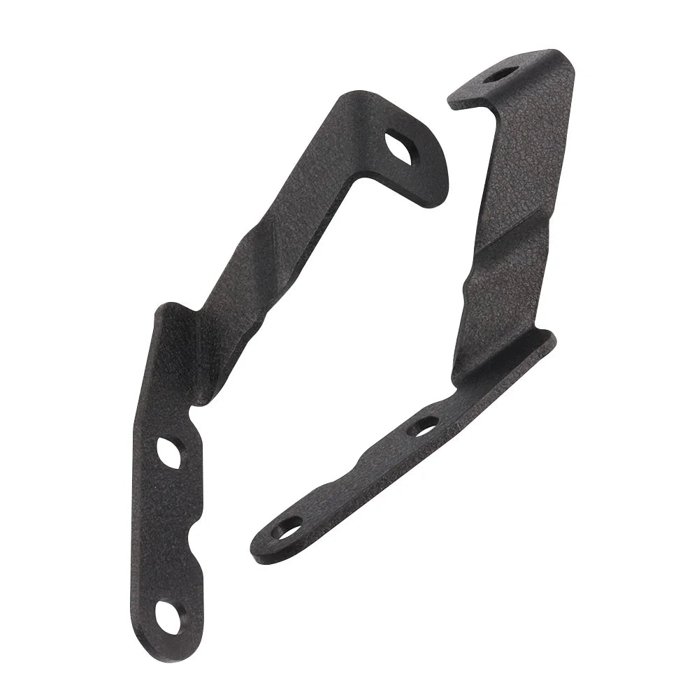 Support de montage de phares antibrouillard LED noirs pour camions GMC et Chevy