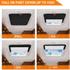 Diverses tailles de stores ou couvertures solaires pliables en aluminium pour RV et camping-car