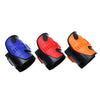 A set of three universal motorcycle oil seal cleaning tools in black, blue, and orange.
