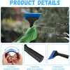 A set of tools including a rubber scraper, non-slip handle, and a humanized slope design for car window film installation.