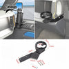 A black cup holder accessory designed for a Ford Bronco A-Pillar, featuring various mounting options.