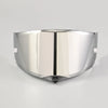Silver replacement anti-UV windproof visor for KYT TT REVO helmets