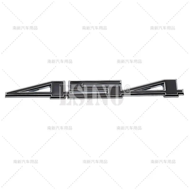 Black 3D metal alloy decal for Camaro and Cruze vehicles