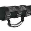 Black durable Oxford roll bar grab handles designed for Jeep